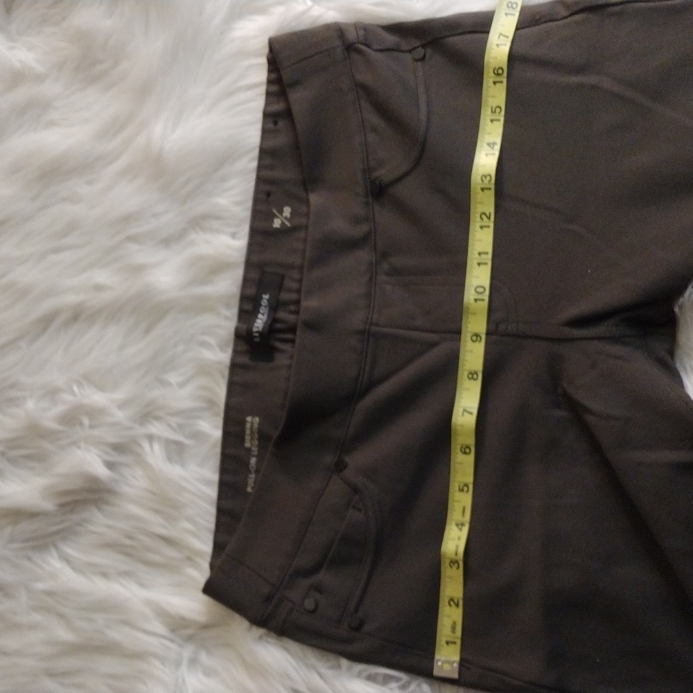 Liverpool Sienna pull-on leggings 10/30 dark olive - Picture 8 of 12